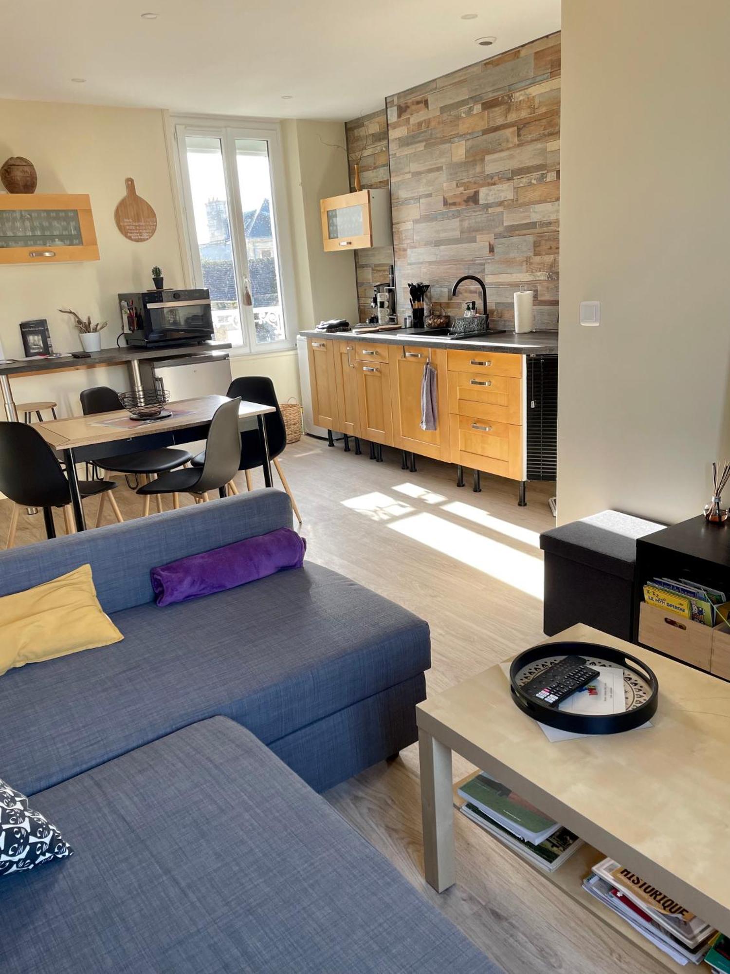 Saint-Aubin-Sur-Mer: Bel Appartement Traversant Екстер'єр фото