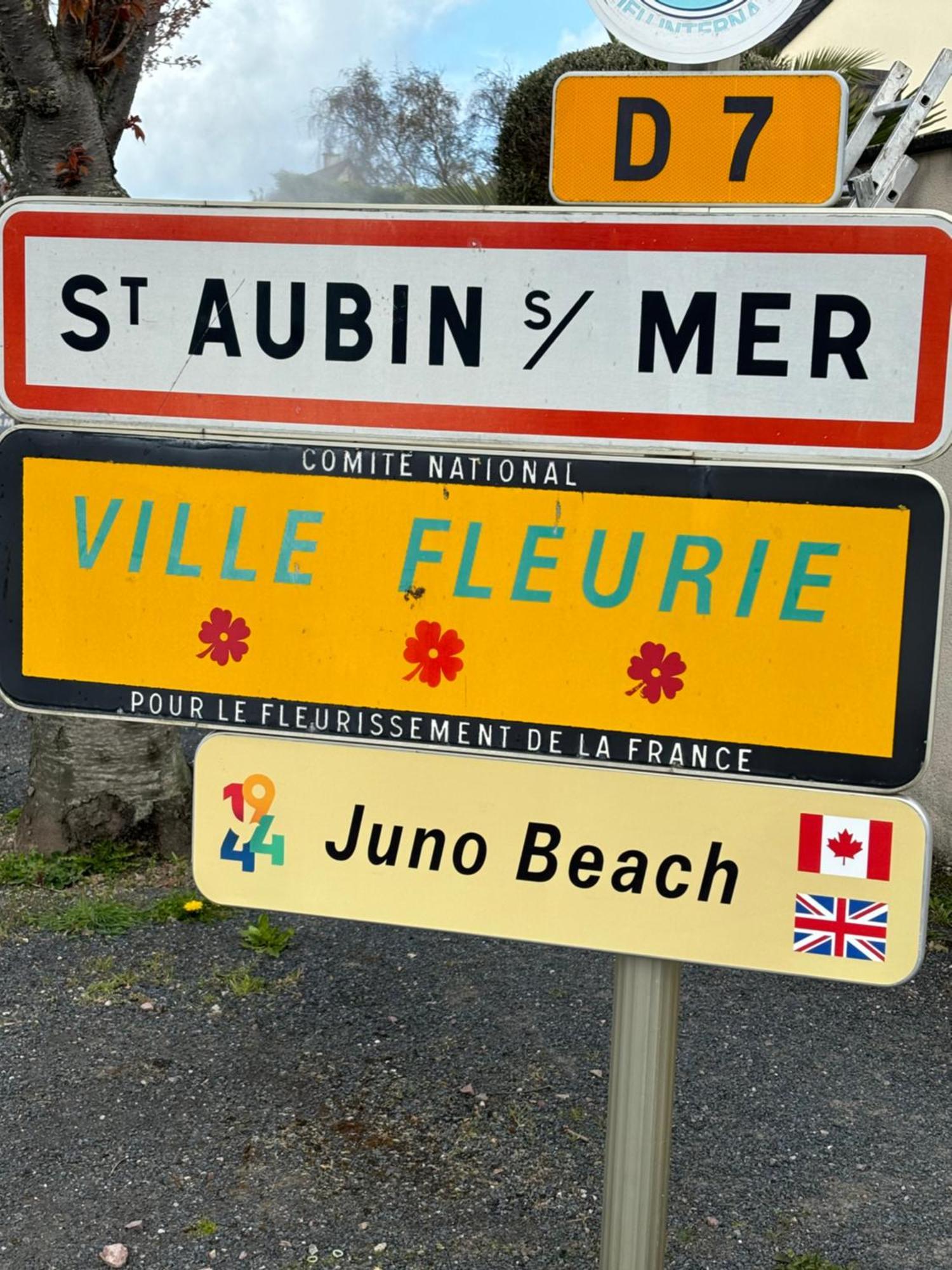 Saint-Aubin-Sur-Mer: Bel Appartement Traversant Екстер'єр фото